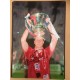 Signed photo of Lee Martin the Manchester United footballer.